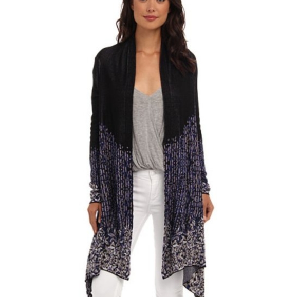 BCBG MaxAzria Waterfall Wrap Sweater - Picture 8 of 8